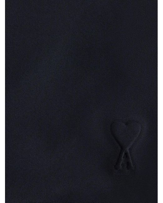 AMI Blue Cotton Shorts