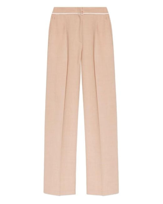 Forte_forte Natural Pleated Trousers