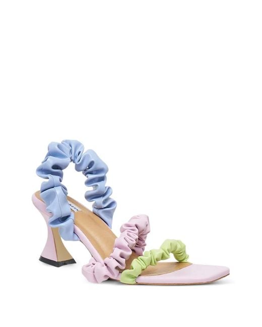 Pace White Sponge Sandals
