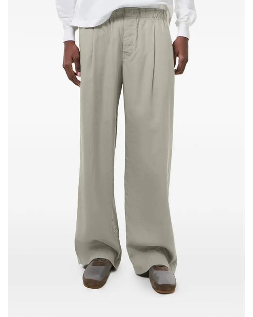 Our Legacy Gray Pleated Trousers for men