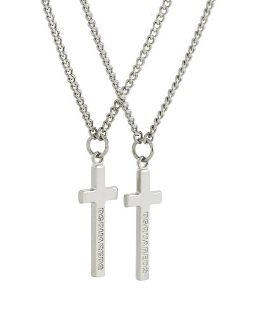 DSquared² White Bijoux Silver for men