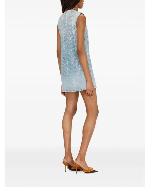 DIESEL Blue Mini Dress