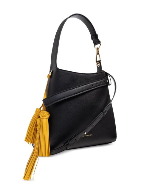 Givenchy Black Tassel-Embellished Leather Tote Bag