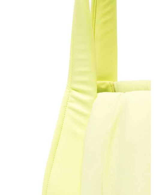 Borsa Tote Con Inserto Imbottito di THEMOIRÈ in Yellow