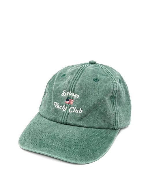 Sebago Green Connor Yacht Club Cap Hat