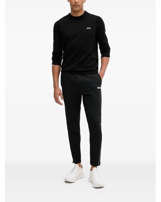 Boss Pullover mit rundem Ausschnitt in Black für Herren