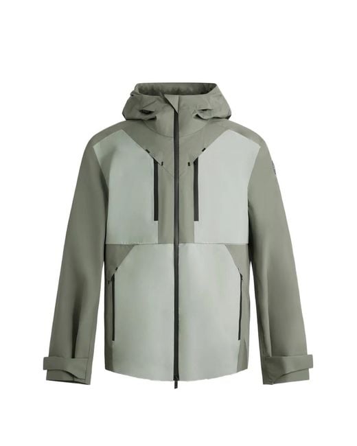 Fusalp Green Brivor Zip-Up Hooded Jacket for men