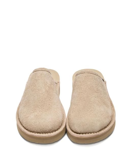 Suicoke Brown Suede Mule Boots