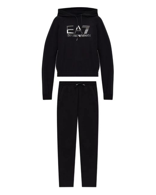 Ensemble De Jogging À Logo EA7 en coloris Black