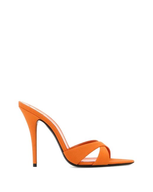 Saint Laurent Pink 110Mm Kirat Sandals