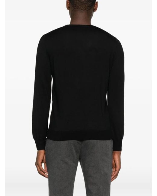 メンズ Gran Sasso Crew-neck Sweater Black