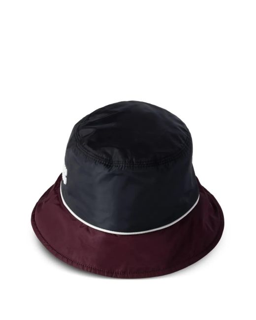 Miu Miu Blue Two-Tone Bucket Hat