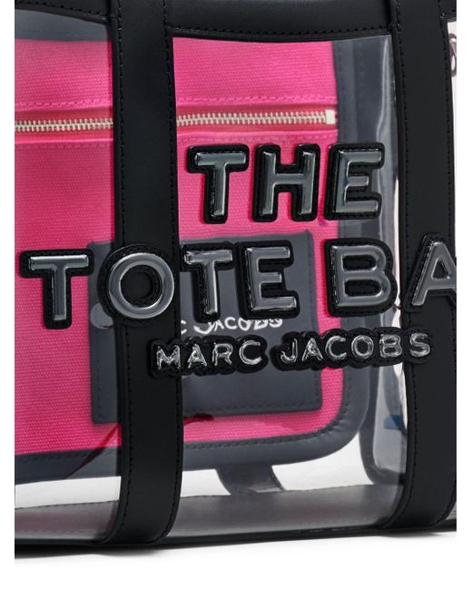 Bolso shopper The Small Tote Marc Jacobs de color Purple