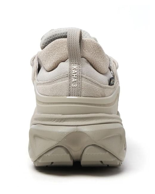Hoka One One White Kaha 3 Sneakers