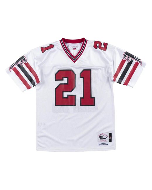 メンズ Mitchell & Ness Nfl オーセンティック "falcons 1989 Deion Sanders" ジャージ White