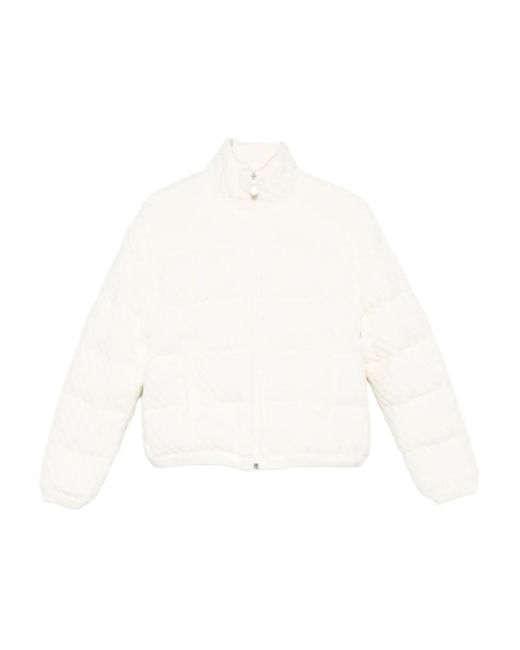 Moncler Gewatteerd Jack in het White