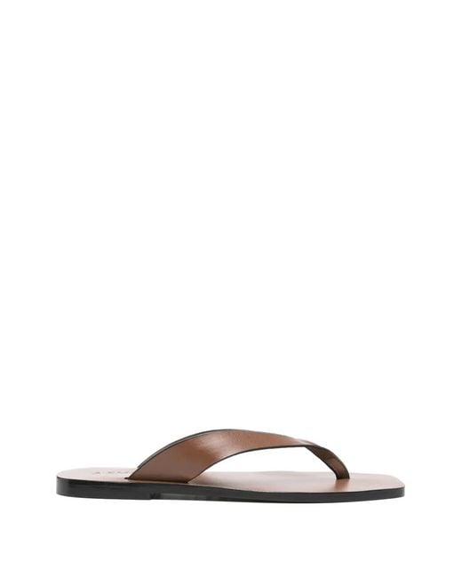 A.Emery Natural Kinto Leather Sandals
