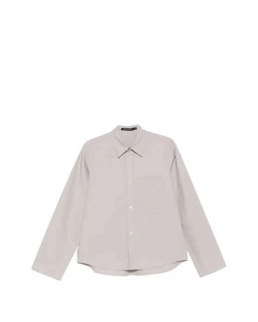 Sofie D'Hoore Natural Chest-Pocket Button-Up Shirt