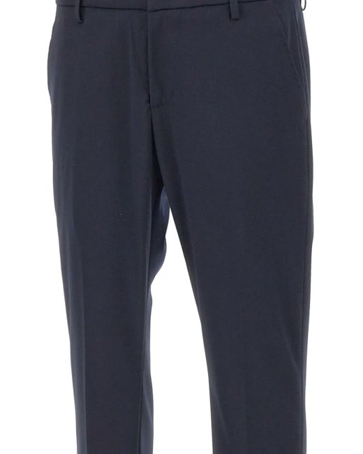Dondup Blue Side-Pocket Pants for men
