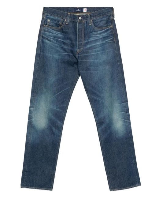 Levi's Straight Jeans in het Blue voor heren