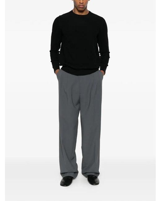 Diktat Black Diamond-Pattern Sweater for men