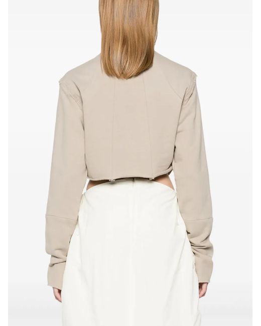 Elena Velez White Amish Sweatshirt