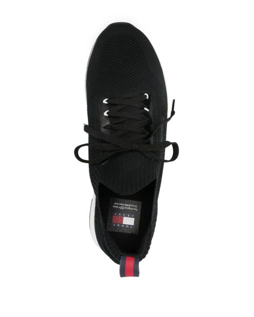 Sneakers Elevated di Tommy Hilfiger in Black da Uomo