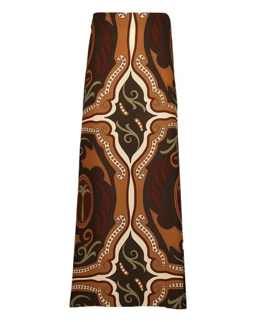 Johanna Ortiz Natural Nuevos Territorios Maxi Skirt