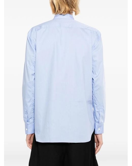 Comme des Garçons White Panel Shirt for men