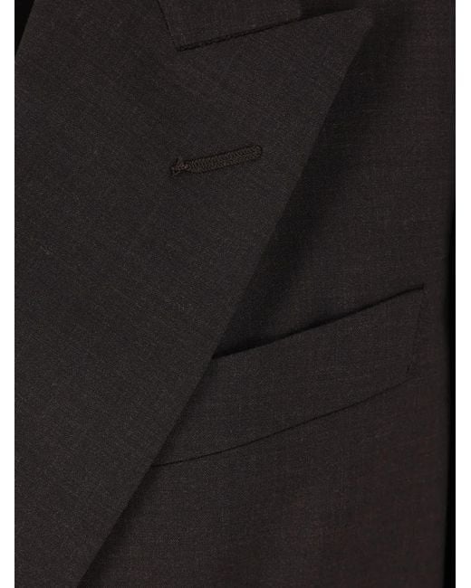 Ter Et Bantine Black Double-Breasted Blazer