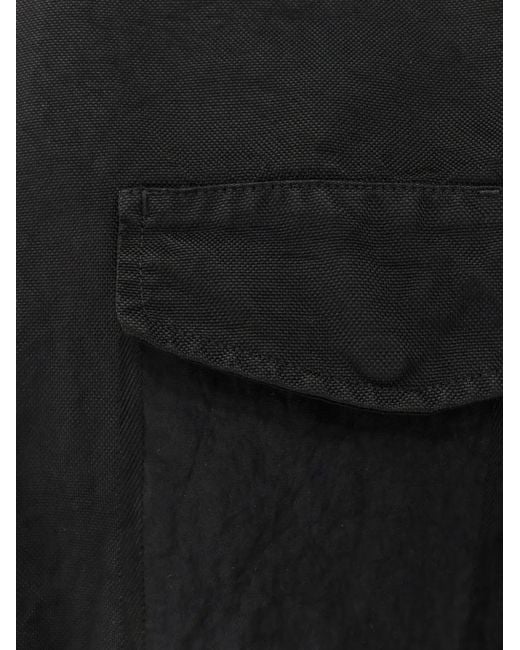 Massimo Osti Studio Black Button-Up Jacket for men