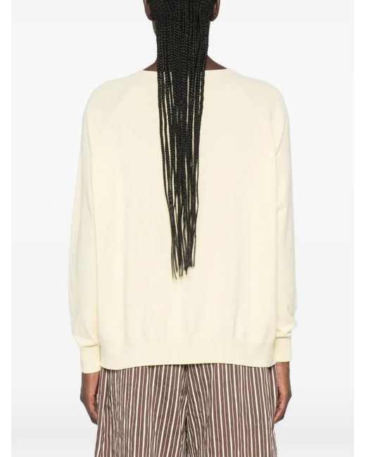 ViCOLO Natural Raglan-Sleeves Sweater