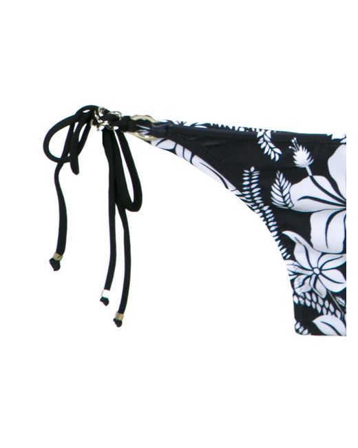Amir Slama Multicolor Floral Print Bikini Set