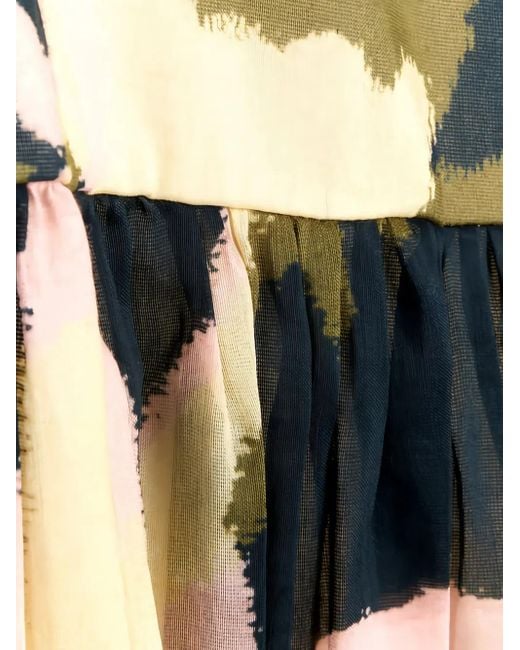 Roberto Collina Metallic Cotton-Silk Dress