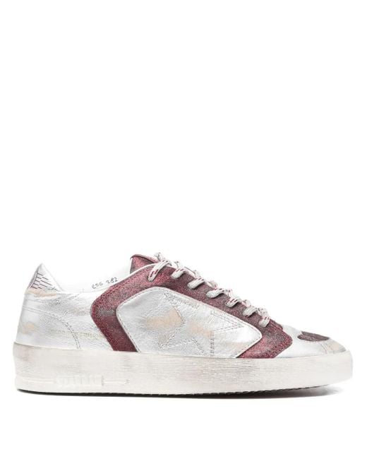 Golden Goose Deluxe Brand White Stardan Sneakers