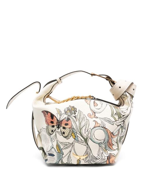 Zadig & Voltaire Le Cecilia Shoulder Bag in White Lyst