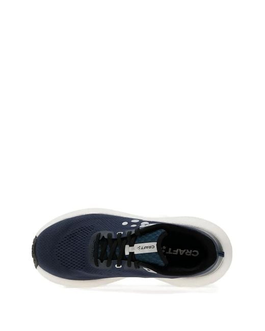 C.r.a.f.t Blue Xplor Panelled Trainers for men
