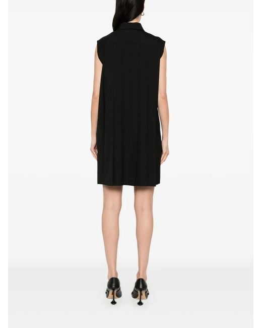Sacai ノースリーブ ミニドレス ブラック | Lyst Sacai ノースリーブ ミニドレス ブラック | Lyst