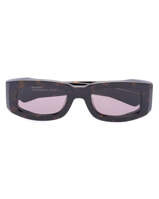 Etudes Studio Blue Correspondence Tortoiseshell-Effect Sunglasses