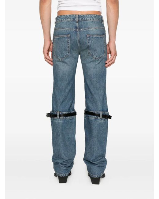 Coperni Blue Hybrid Denim Pants for men