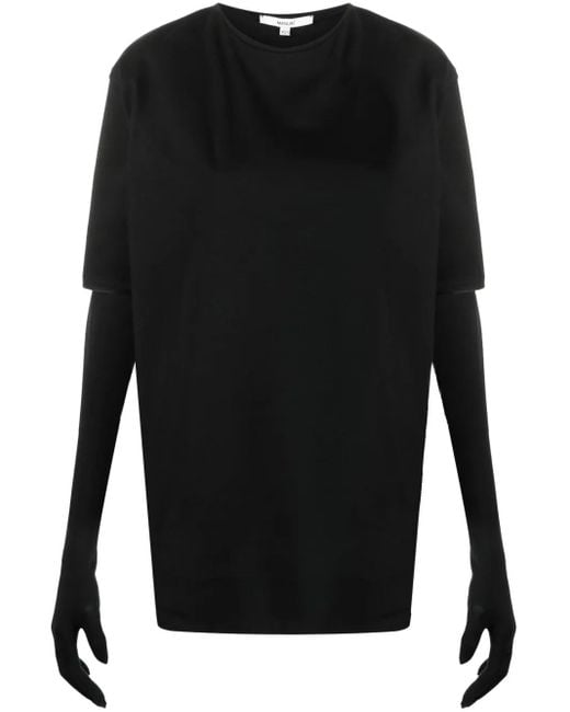 MANURI Black Klassisches T-Shirt