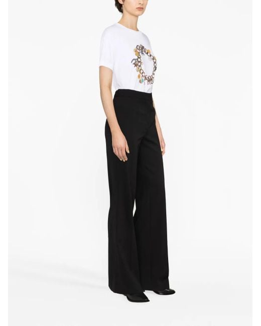 Stella McCartney Black Stella Iconics Flared Trousers