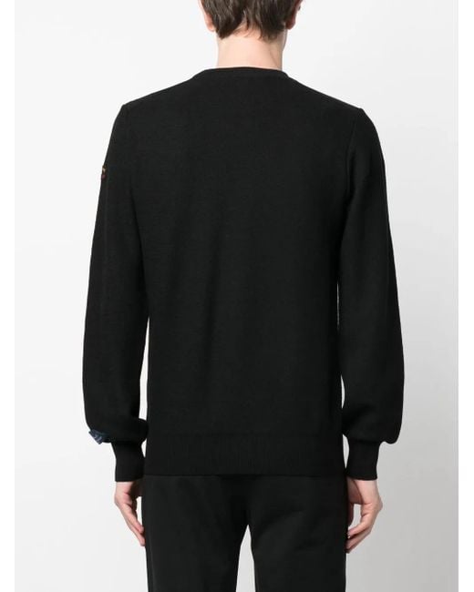 Maglione Girocollo di Paul & Shark in Black da Uomo