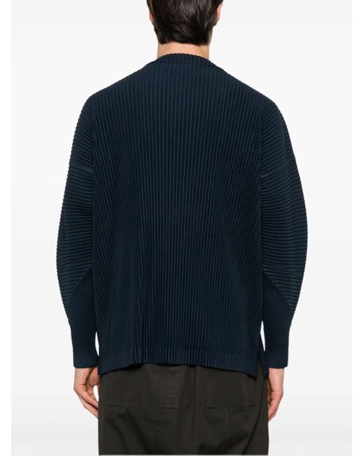 メンズ Homme Plissé Issey Miyake Mc November Tシャツ Blue
