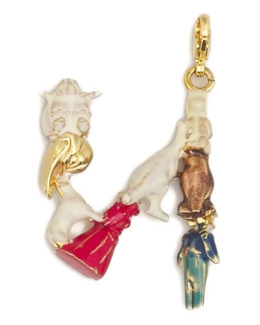 Marni Pink Alphabet "N" Charm