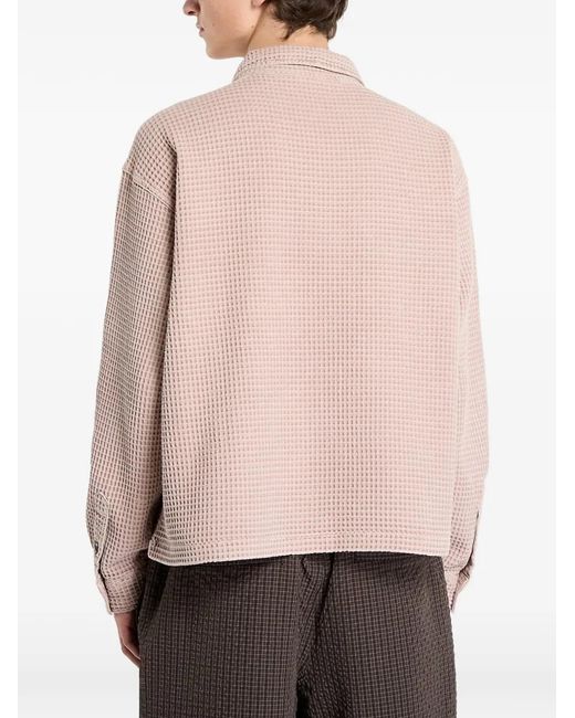 Brain Dead Pink Buttoned Shirt for men