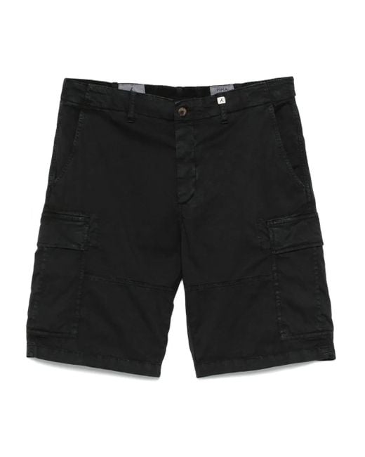 メンズ Myths ツイル カーゴショーツ Black