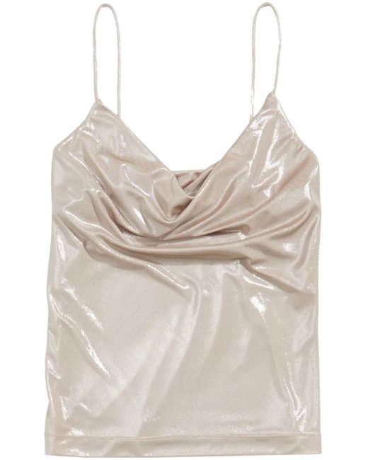 Bimba Y Lola メタリック トップ Gray