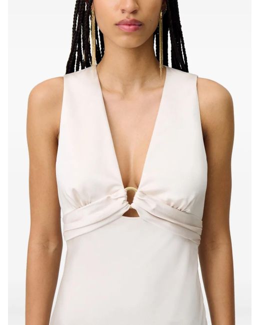 Robe À Ornements Métalliques Claudie Pierlot en coloris White