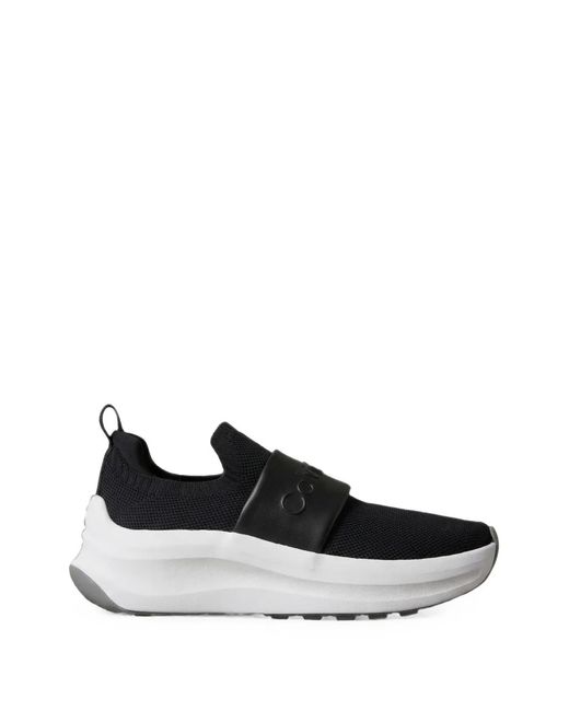 Calvin Klein White Calvin Klein Dark Slip-On Runner Trainers